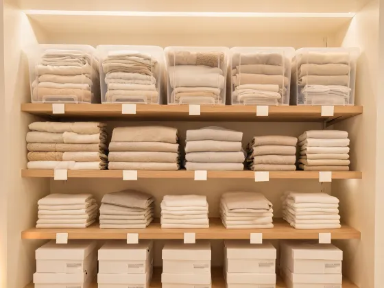 Family closet organization